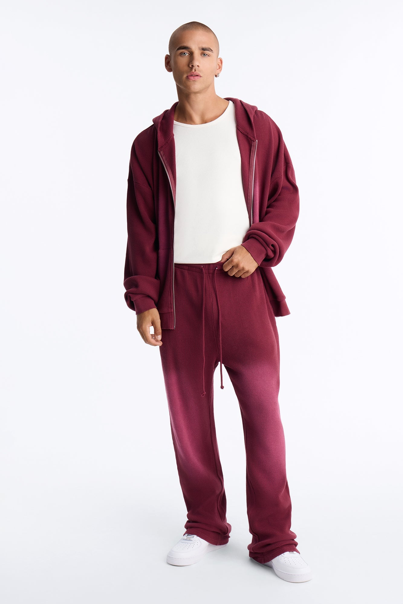 Modern Wash Sweatpants - Burgundy image 5