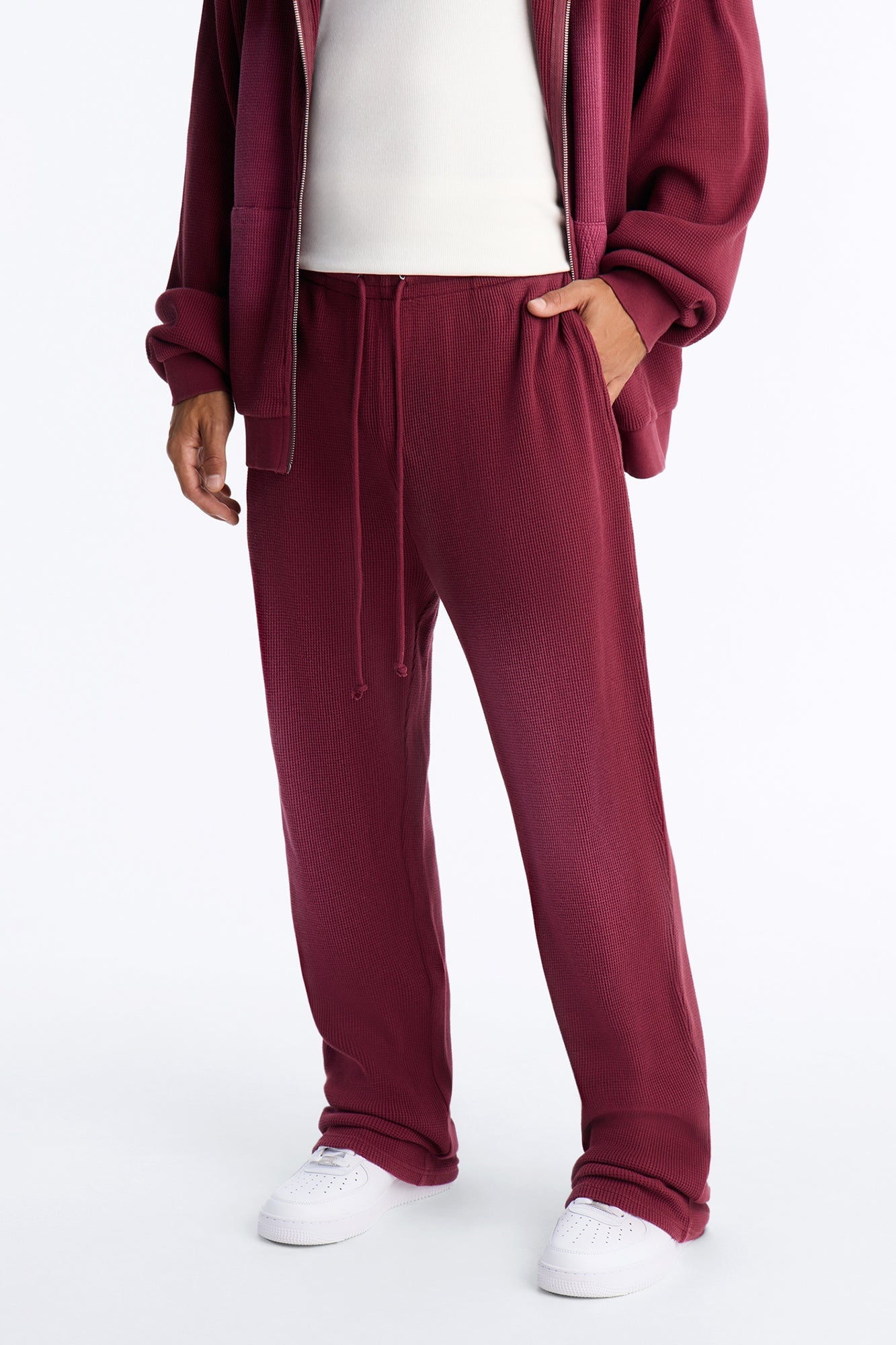 Modern Wash Sweatpants - Burgundy image 6