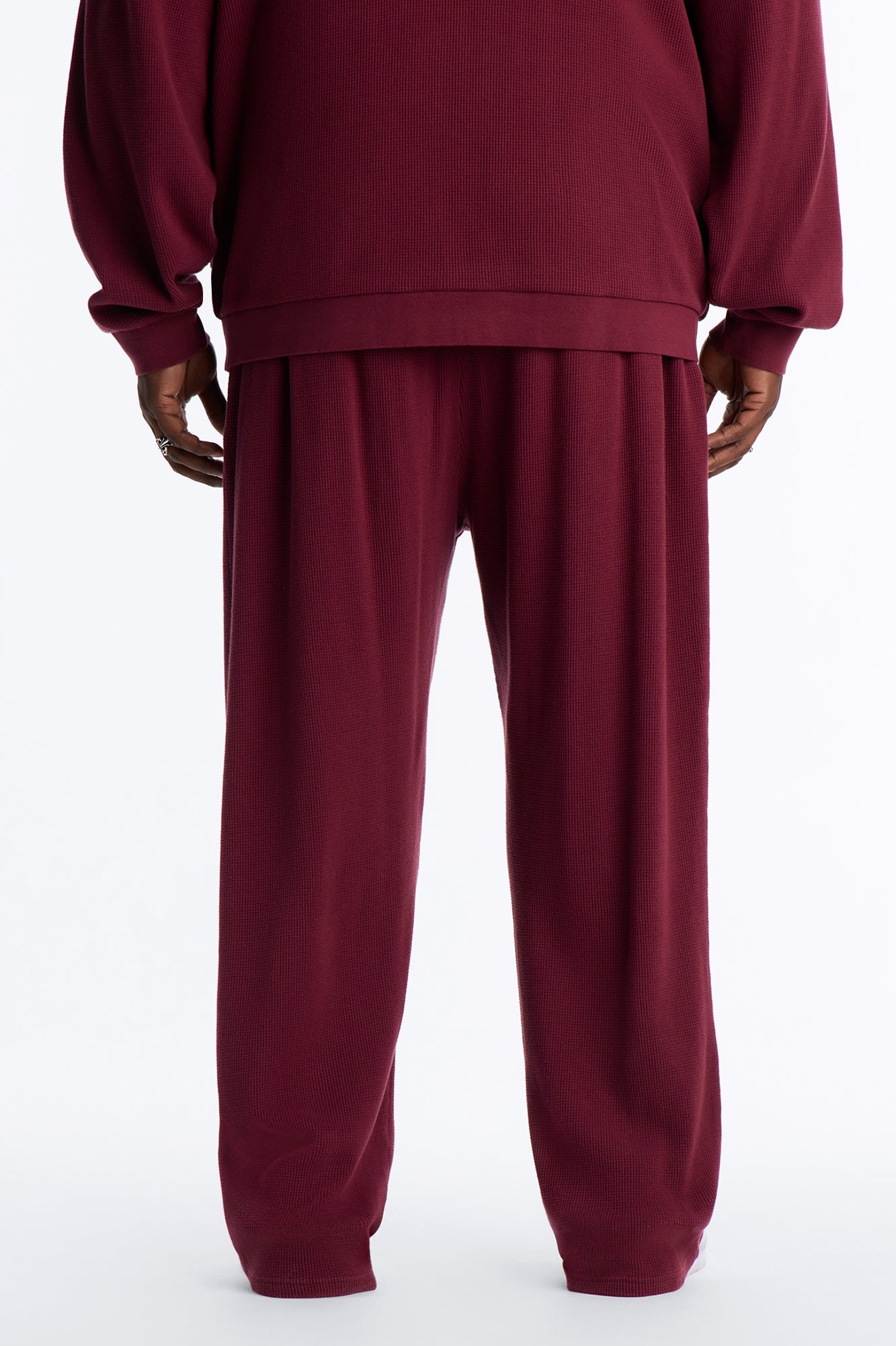 Modern Wash Sweatpants - Burgundy image 4