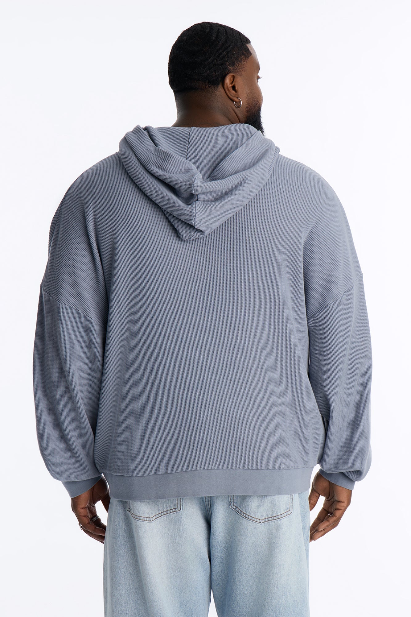 Modern Wash Zip Up Hoodie - Grey image 4