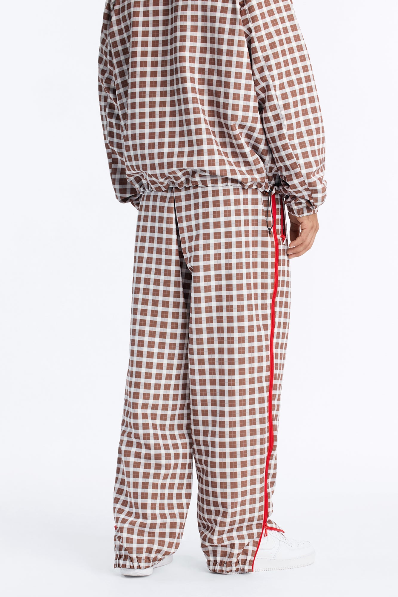 Baggy Players Club Side Zip Pant - Brown/combo image 9