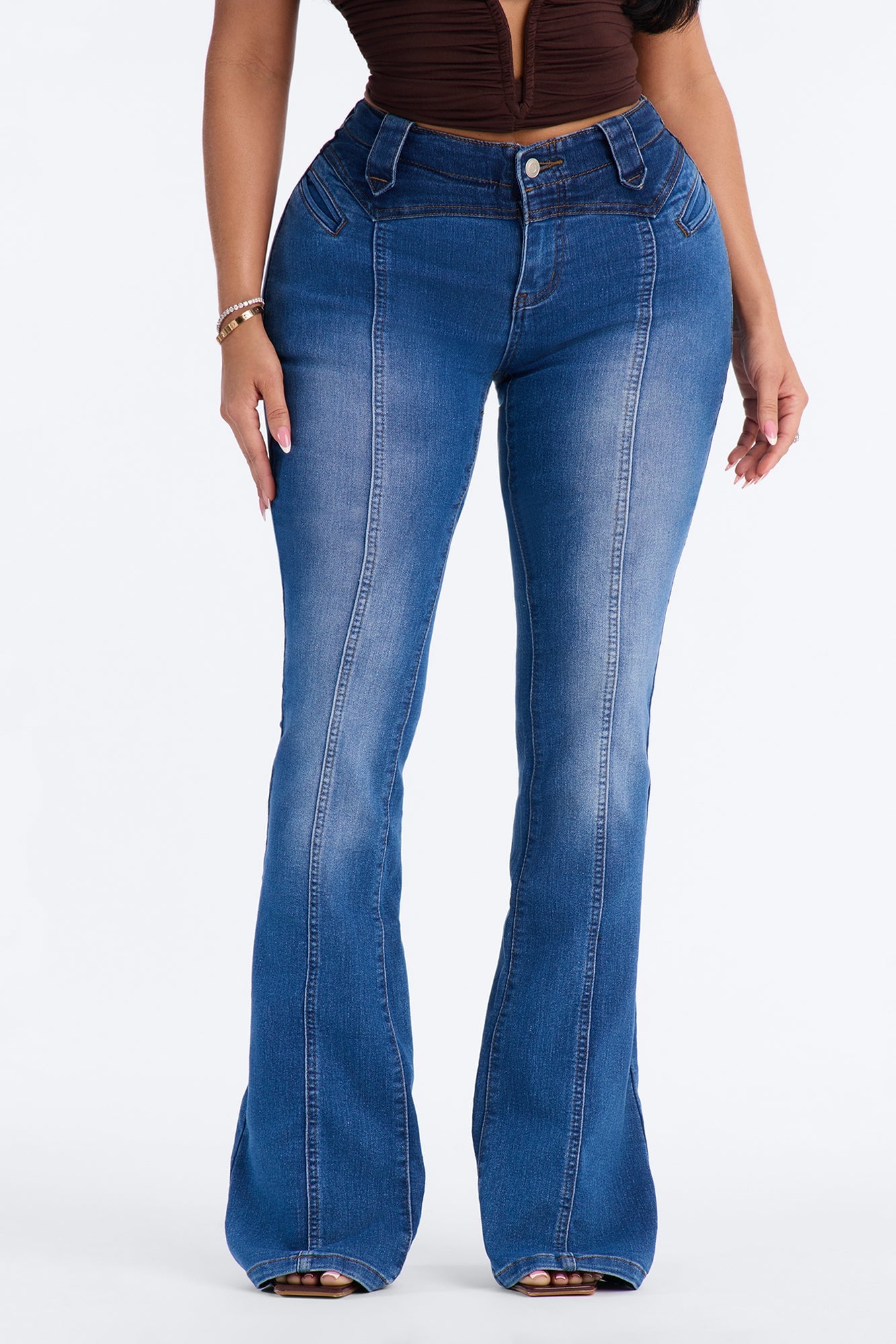 Ride With Me Stretch Bootcut Jeans - Medium Wash image 2