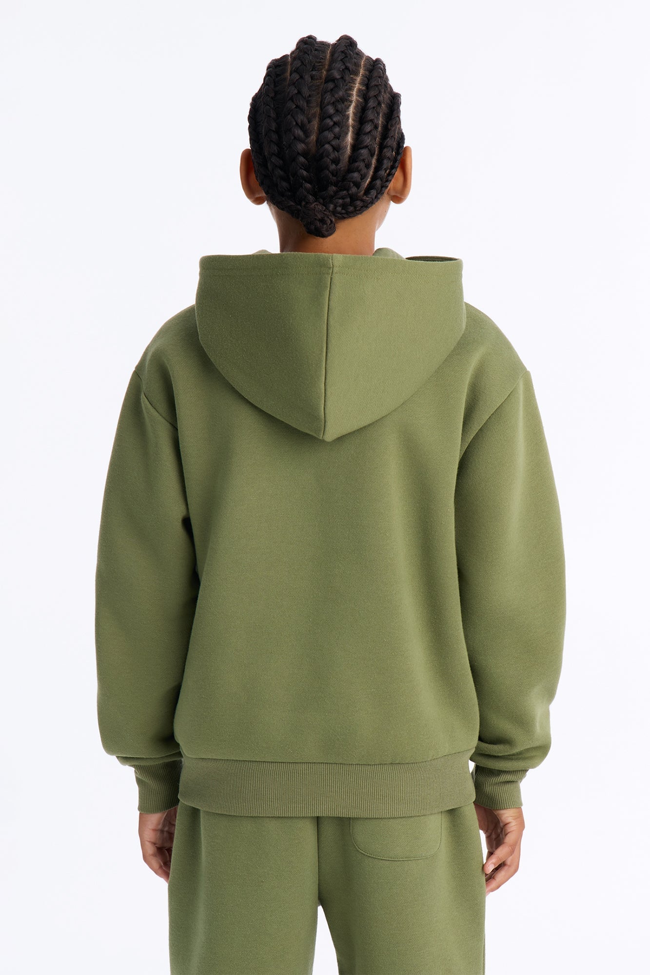 Mini Tyson Hoodie - Olive image 3