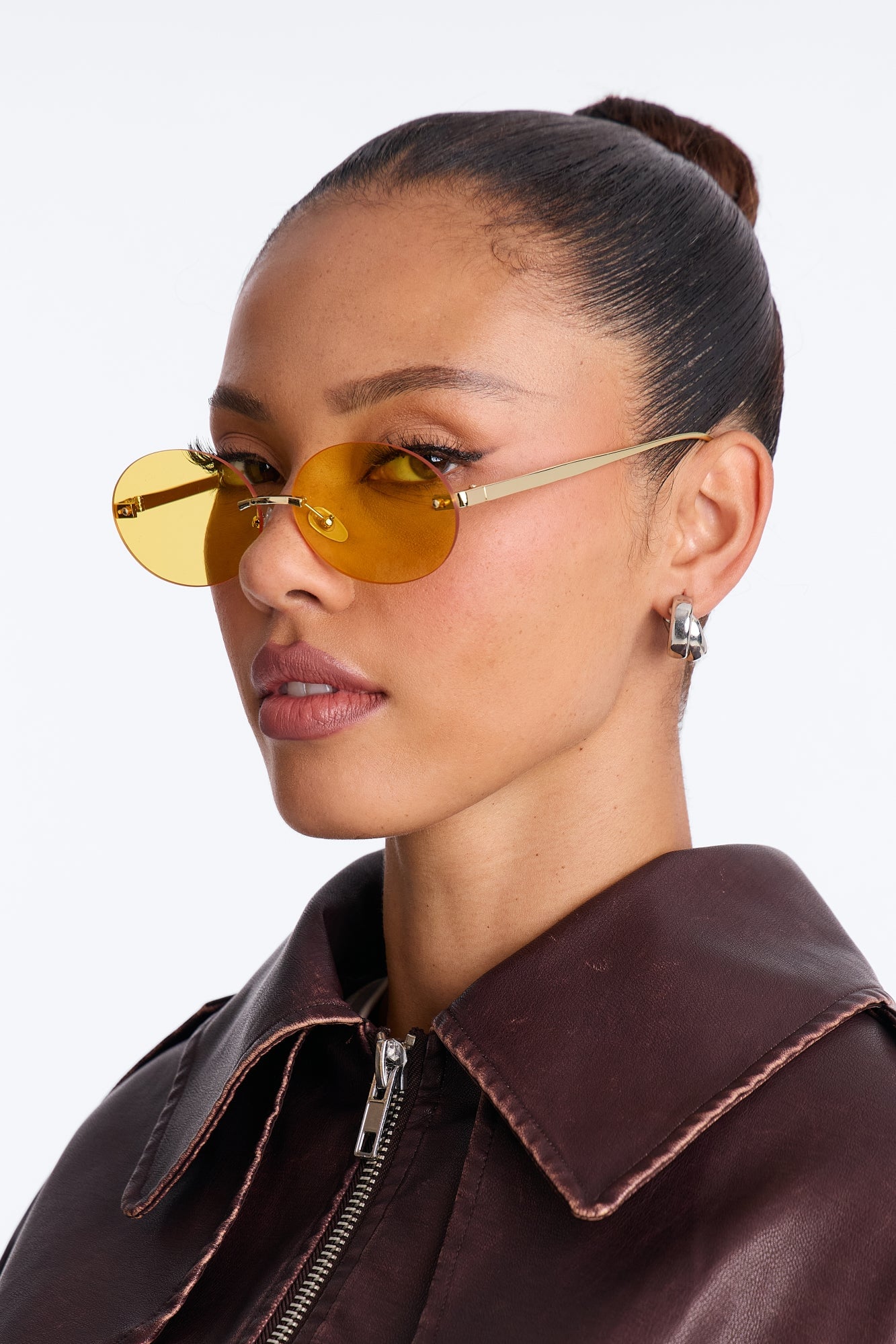 Should Have Been Us Sunglasses - Gold/Yellow image 4