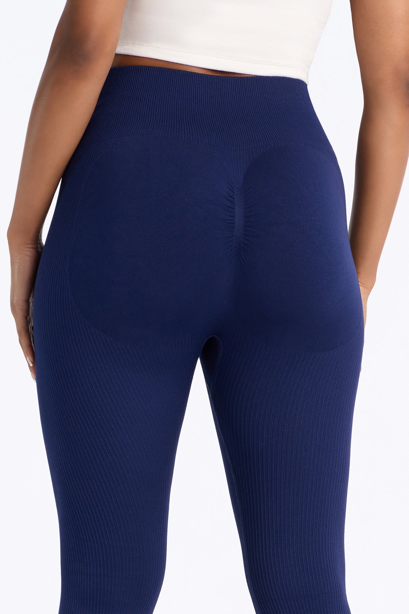 Beach Body Effortless Seamless Active Yoga Pant - Midnight Navy image 7