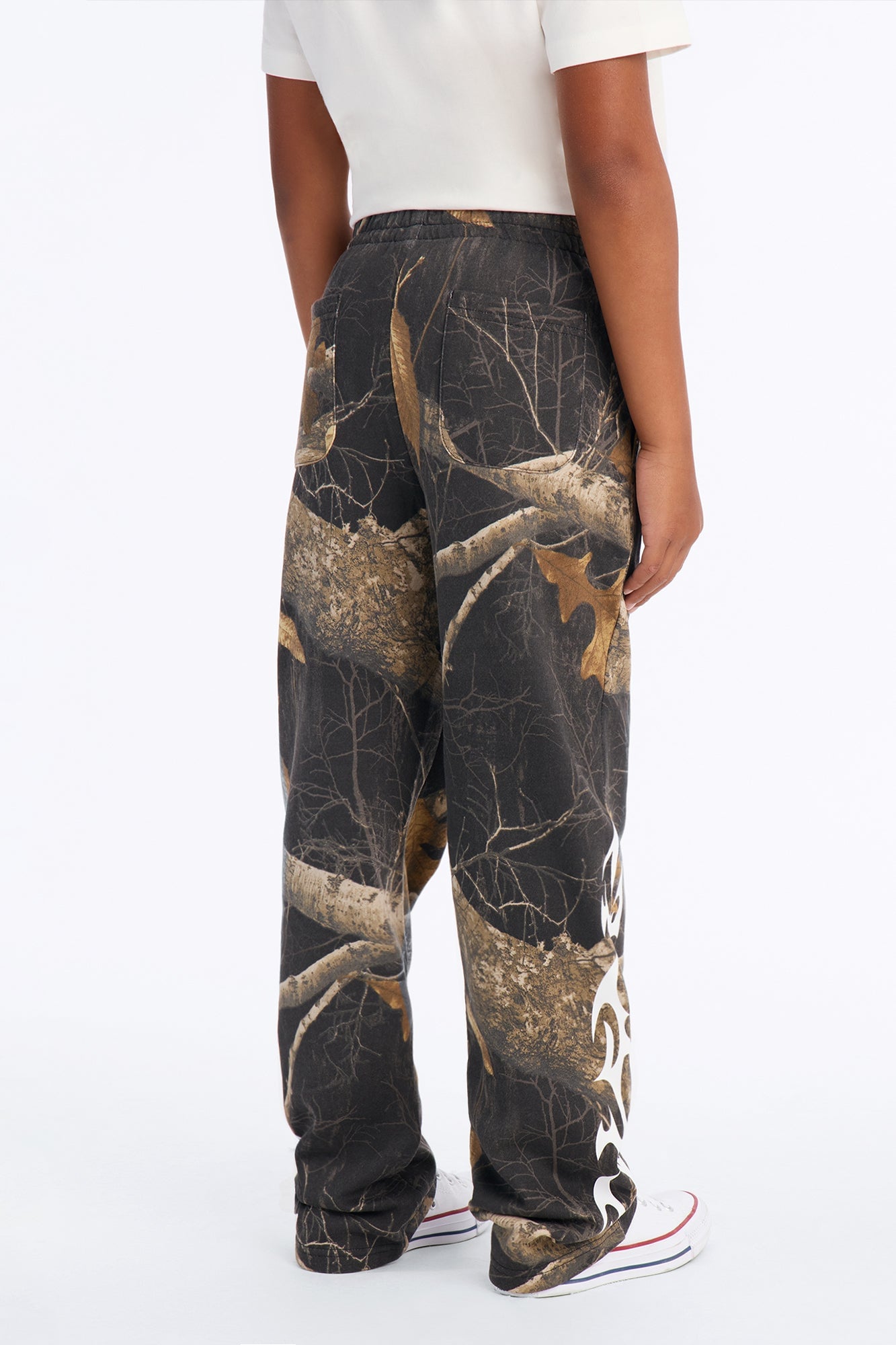Mini Real Tree Shadow Goth Sweatpant - Camouflage image 4