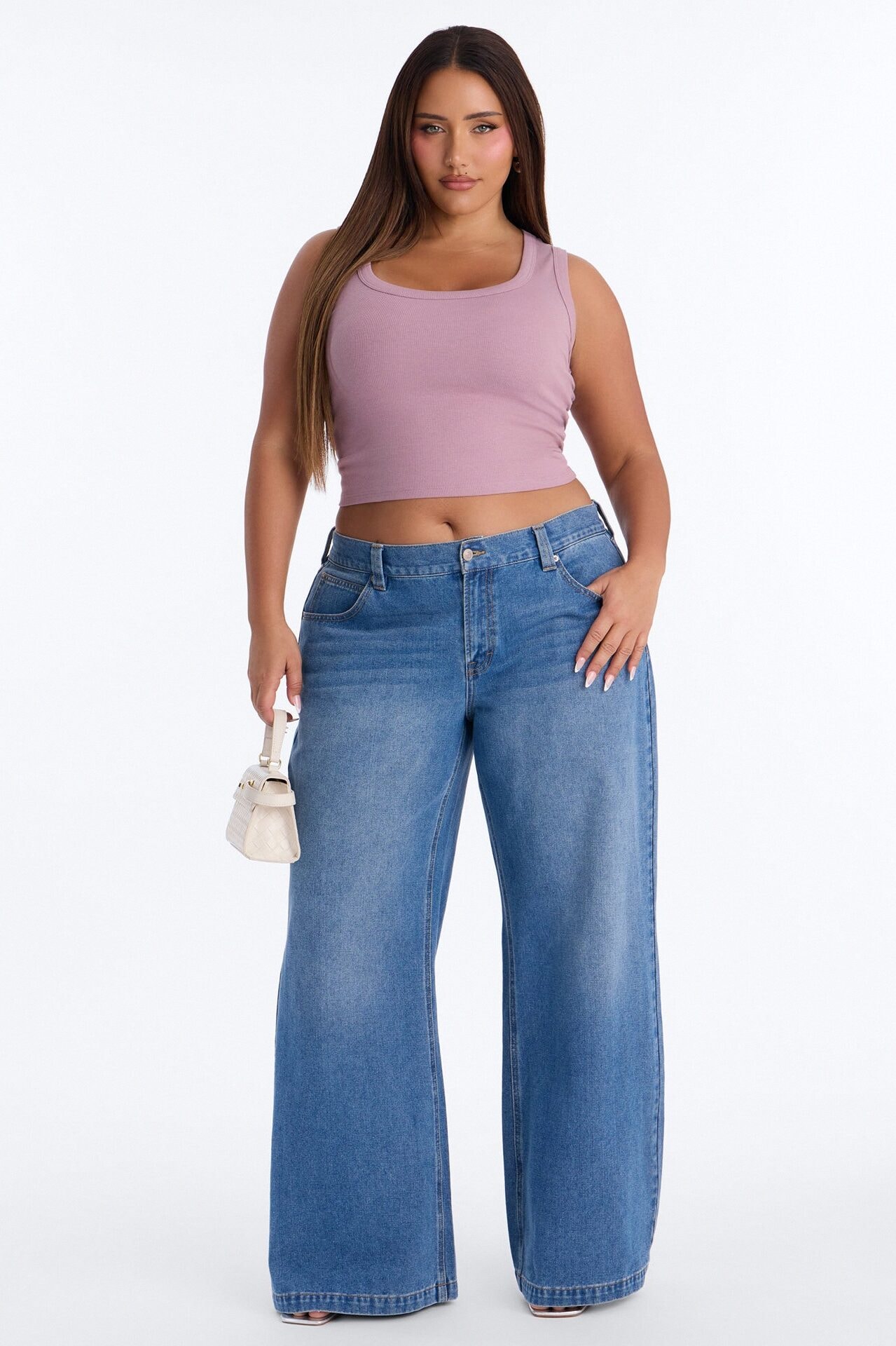 Remi Tank Top - Lilac image 1