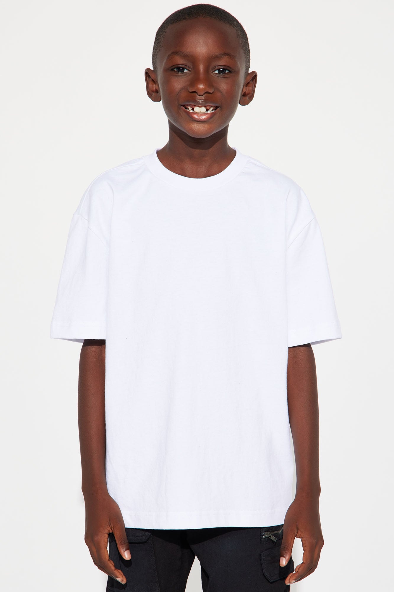 Mini Oversized Heavyweight Tee 240GSM - White image 1