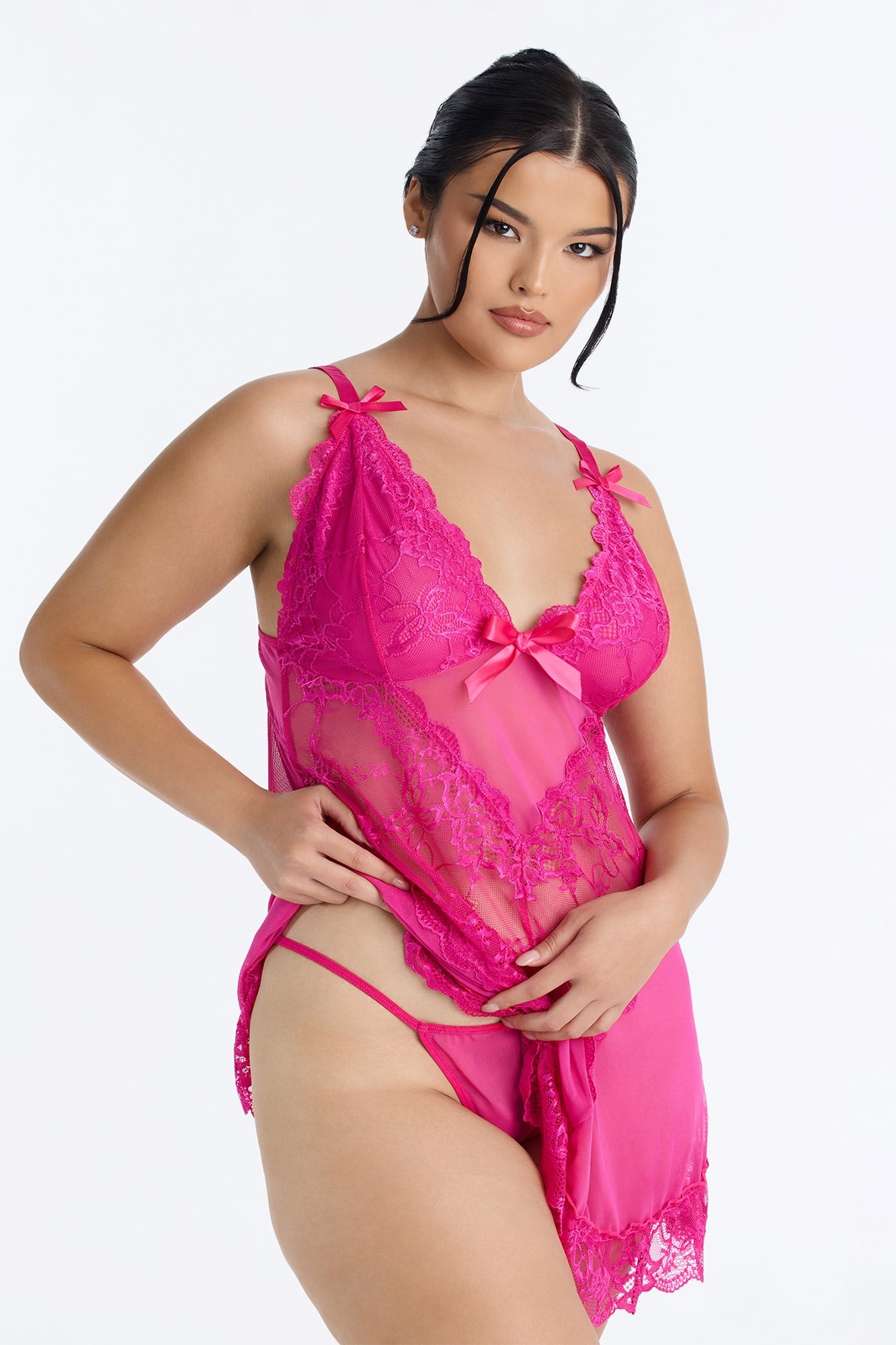 Best You Ever Had Babydoll - Raspberry image 1
