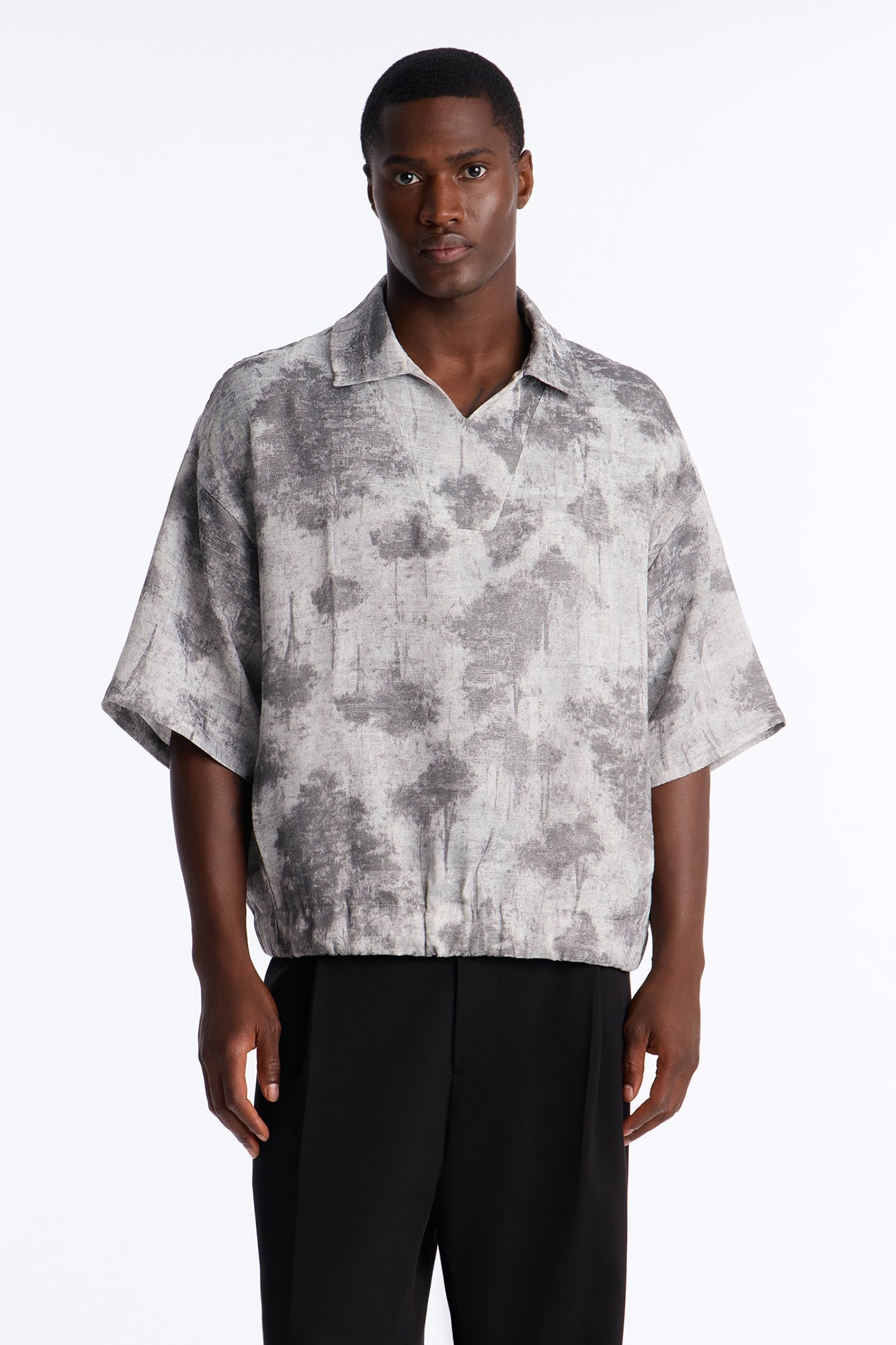Shadow Grove Johnny Collar Polo - Brown image 1