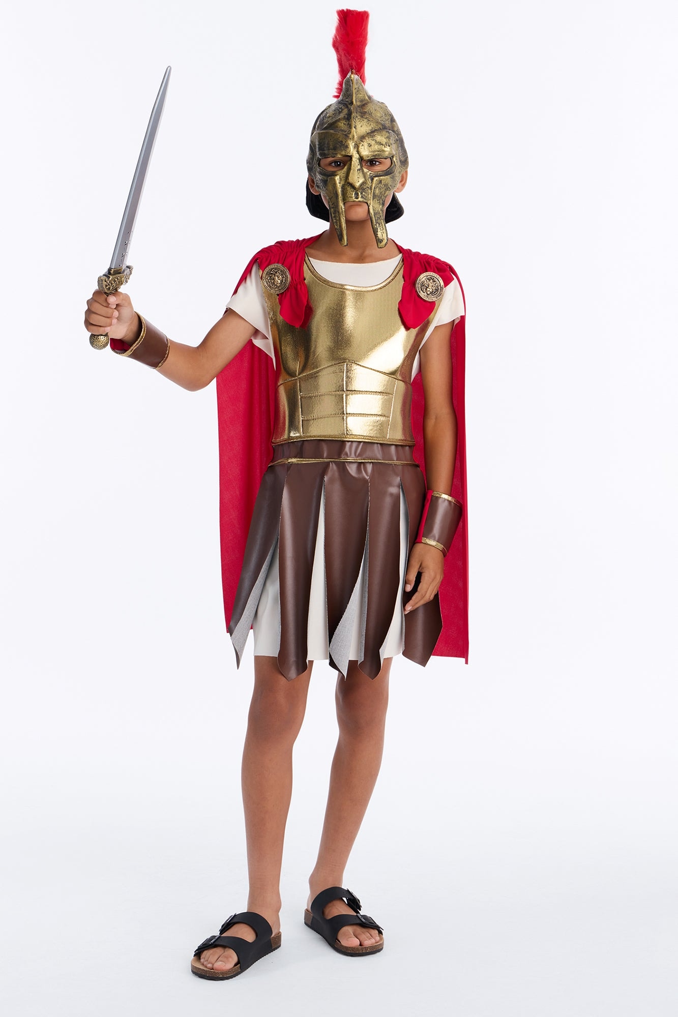 Mini Roman Guard Costume - Gold/combo image 1