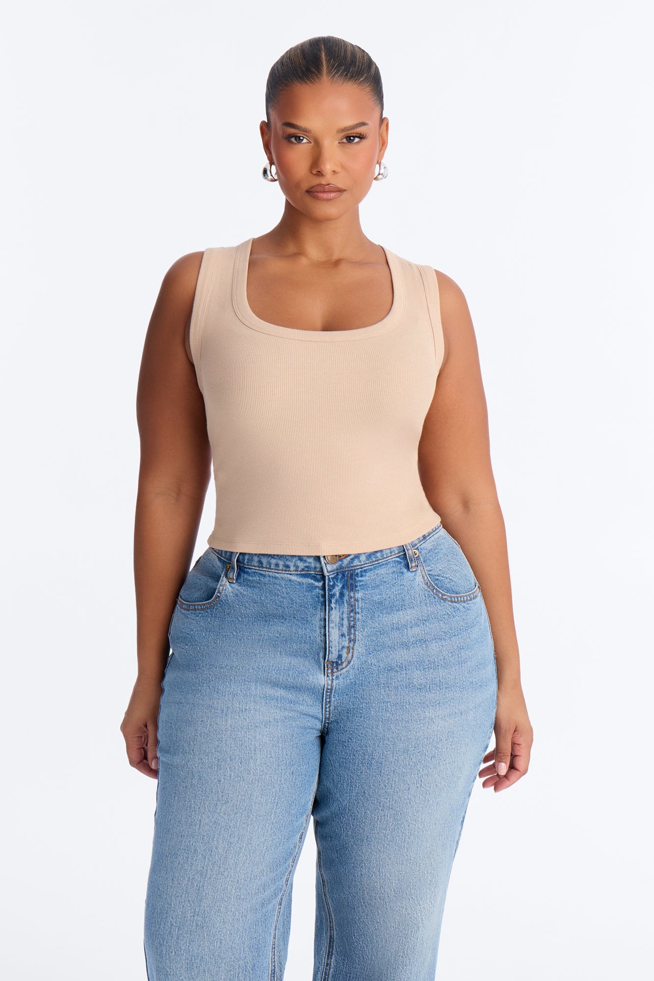 Remi Tank Top - Sand image 1