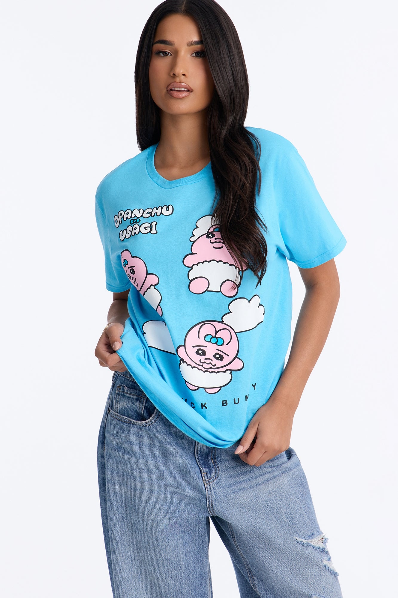 Opanchu Cloud Surfing Tee - Light Blue image 1