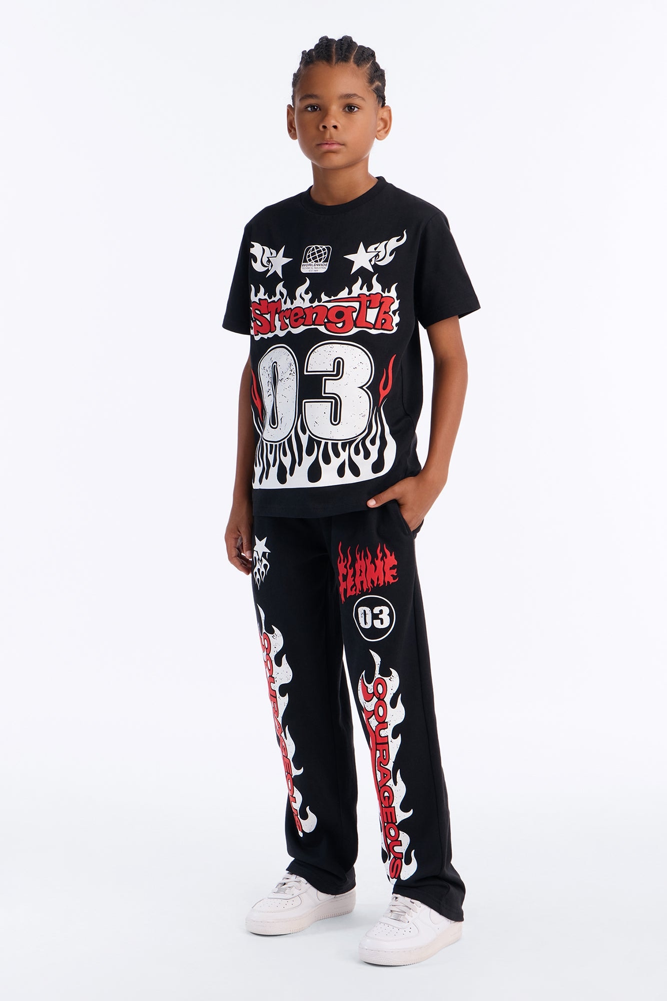 Mini Strength Pant Set - Black image 1