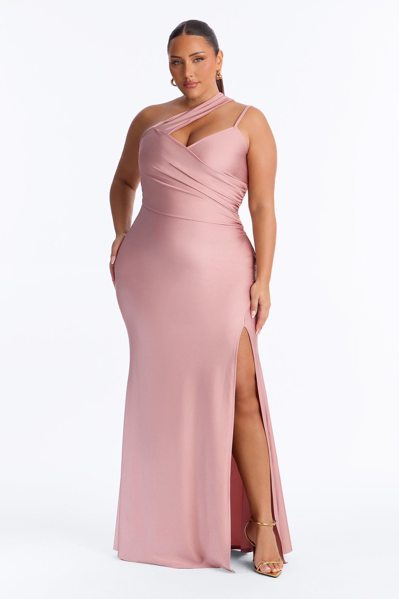 Can't Replace You Maxi Dress - Mauve image 1