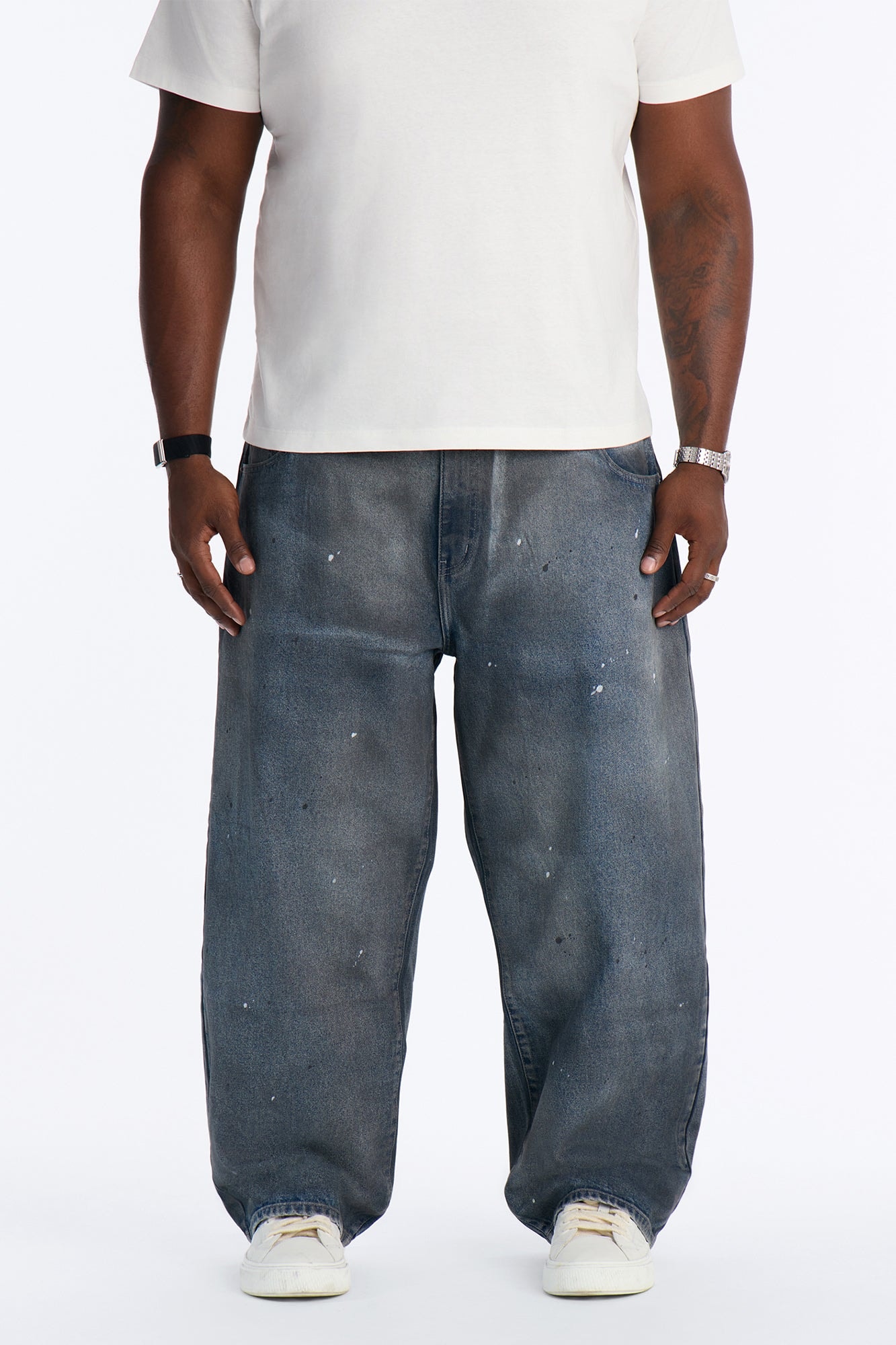 Abstract Studio Baggy Jean - Vintage Wash image 1