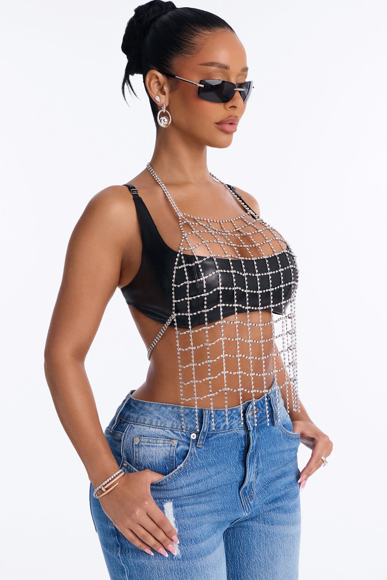 It's Show Time Body Chain - Silver image 1